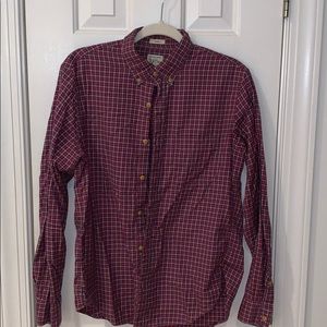 J. Crew Men’s Slim Fit All Cotton Shirt size M